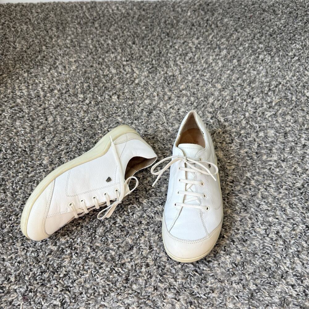 Finn Comfort Shoes Womens Cusco Oxford Sneakers White Leather 36 US 5 Comfort